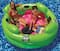 Swimline 75" Inflatable Green & Pink Shock Rocker Pool Float